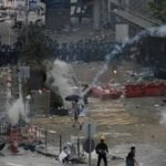 Rioters storm shopping mall, trash metro stations in Hong Kong