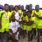 Teshie Akro wins Homowo beach soccer