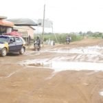 ?Nsakina, Odumase residents protest against bad roads