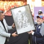 Maradona given hero’s  welcome by old club