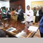 President inaugurates 9-member Minerals Income Investment Fund board