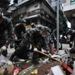 Violence rages on in Hong Kong as groups support anti-mask regulation