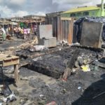 Fire razes down 70 shops in Kumasi