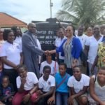 Teshie Methodist-Presbyterian Church donates polytank