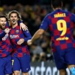 Messi fires Barca into last 16