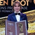 Modric claims Golden Foot award