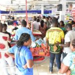 Black Friday promo….. Customers empty shops in Accra