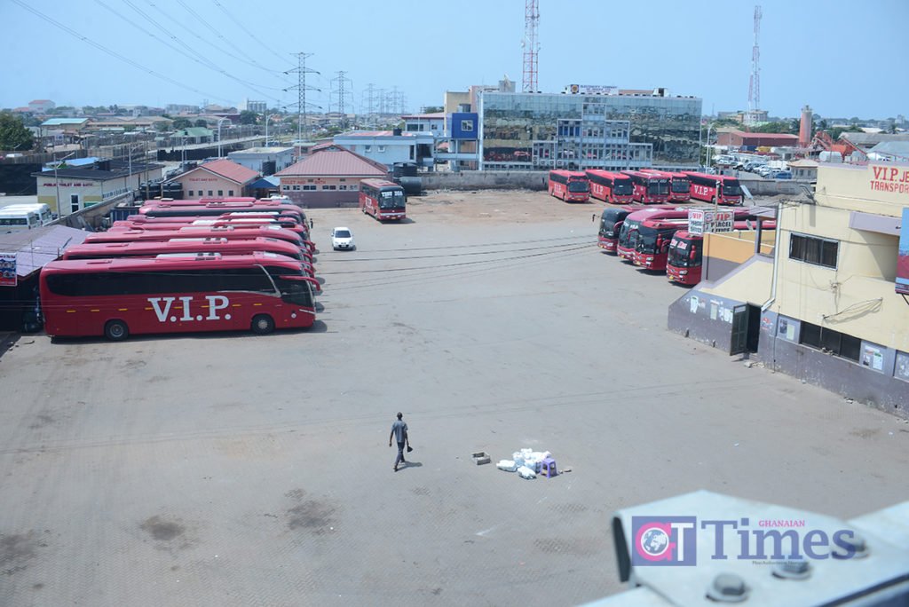 CORONAVIRUS lockdown in Ghana.