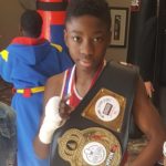 US based juvenile boxer supports 2 young boxers