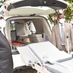 Euroget Group donates ambulance to govt for COVID-19 combat
