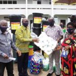 GIADEC donates hygiene materials to Kyebi c’nities