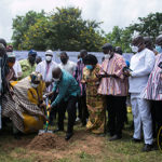 Pres cuts sod for water expansion projects in Yendi, Tamale