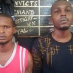 Police arrest 2 Nigerians for human trafficking