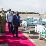 President hands over 10,000 hospital beds to Health Ministry