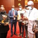 President Akufo Addo honours Black Satellites