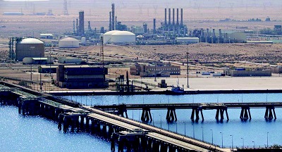 • One of the Libyan oil field