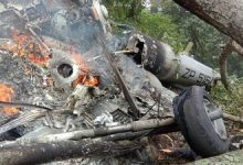 • The helicopter had just taken off from the army base in Sulur when it crashed