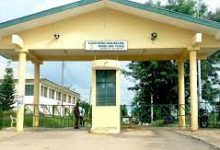 • Front view of Konongo Odumase Senior High School
