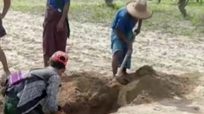 Myanmar's military mass killing graves revealed