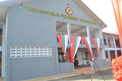 GAF inaugurates 124-bedroom transit quarters in Accra