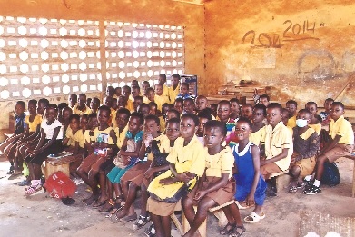 • The pupils in a classroom