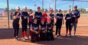 Arizone Peaches Girls Under -12 team