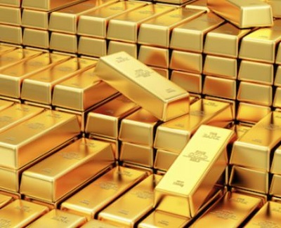 Heavy gold bars