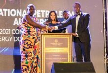 • The authority being handed over the “COMPANY OF THE YEAR” award