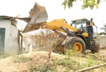 Ho Municipal Assembly clears structures on waterways