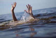 Library photo of a drowning person