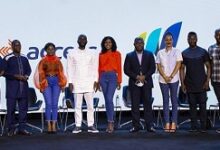 • The Access Bank team and cast of the series