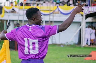 Augustine Okrah - Got Bechem's opening goal