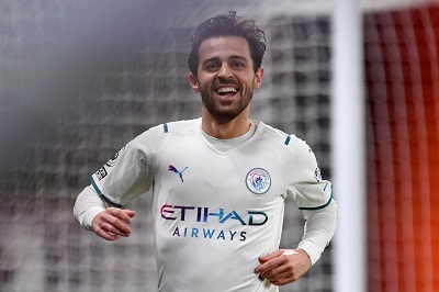Silva – Grabbed a brace for Man City