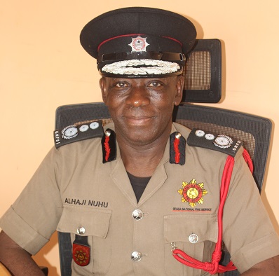 DCFO Nuhu Gibril,Accra Regional Commander of the Ghana National Fire Service (1)