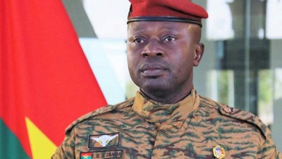 Burkina Faso Interim President Sandaogo Damiba