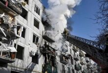 Gunfire and explosions heard in Ukraine cities