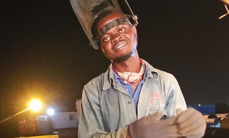 Desmond Chinaza Muokwudo was a welder in Nigeria before studying in Ukraine