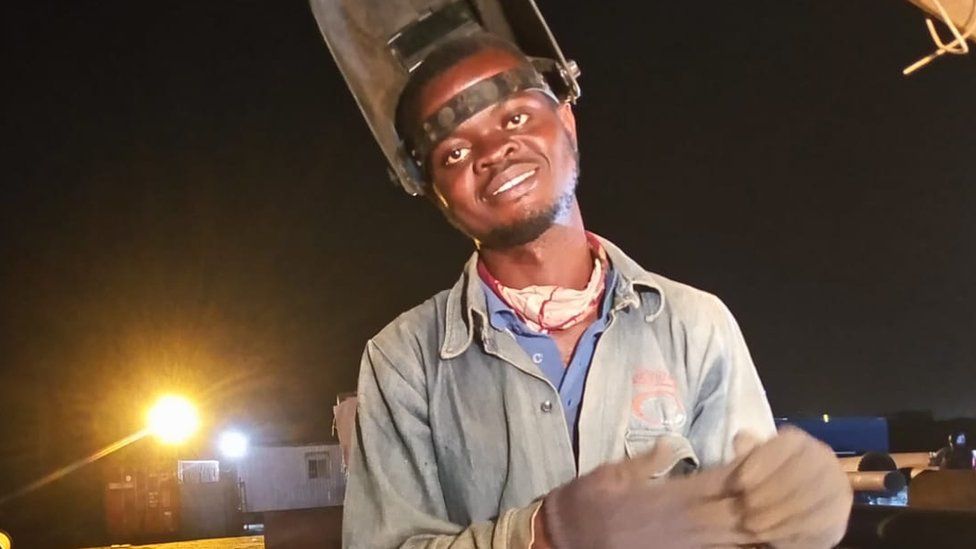 Desmond Chinaza Muokwudo was a welder in Nigeria before studying in Ukraine
