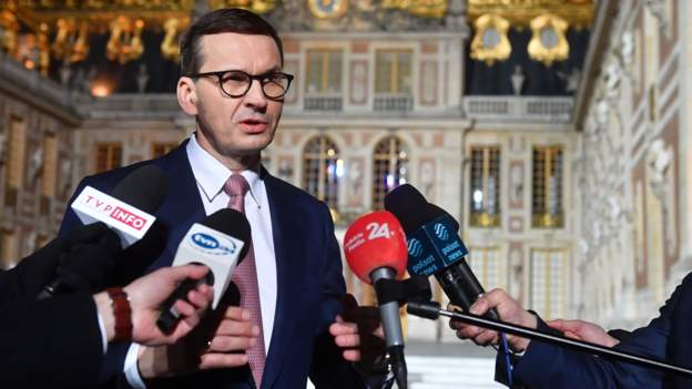 Poland's Mateusz Morawiecki will be among those visiting Ukraine's capital