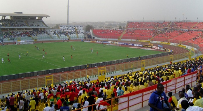 • The Baba Yara Sports Stadium in Kumasi• The Baba Yara Sports Stadium in Kumasi