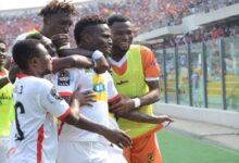 Flashback: Kotoko celebrating their Presidential Cup win over Hearts in 2019