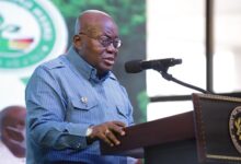 President Akufo-Addo (inset) launching the 2022 Green Ghana Day celebration in Accra.