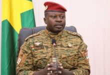 Interim President of Burkina Faso Sandaogo Damiba