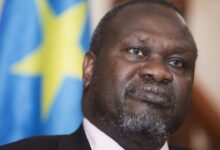 South Sudan Vice President Riek Machar