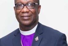Right Rev. Dr. Hilliard Dela Dogbe, Presiding Bishop in charge of A.M.E Zion Church, Western-West Africa Episcopal District,