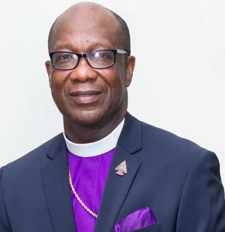 Right Rev. Dr. Hilliard Dela Dogbe, Presiding Bishop in charge of A.M.E Zion Church, Western-West Africa Episcopal District,