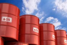 Barrels of crude oil