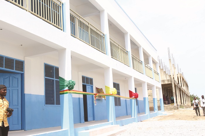 New classroom blocks, water closets inaugurated at Dansoman