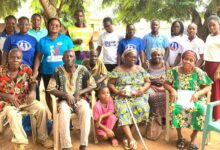 The medical team and beneficiaries of the health screening exercise