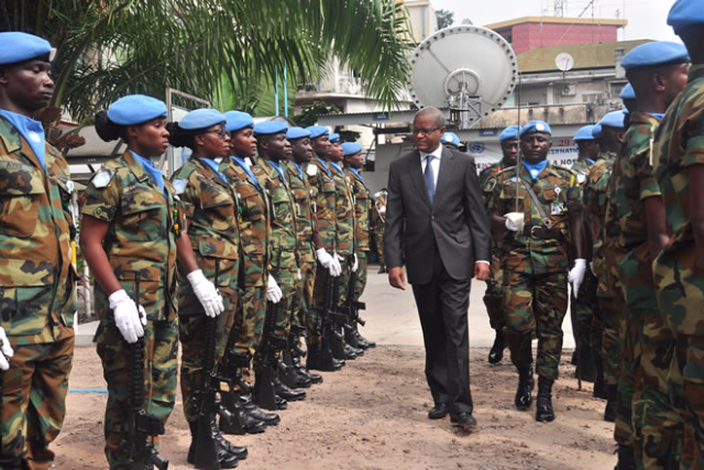 Ghanaian peacekeepers in DR Congo